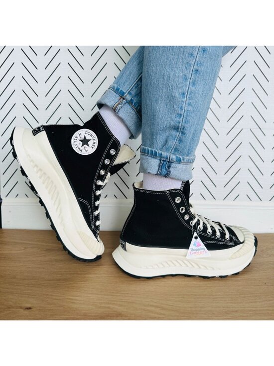 ❤️Rare Converse Chuck Taylor 70 Hi AT-CX 7.5 Men\'s Shoes Black Sneakers A03277C main image 9